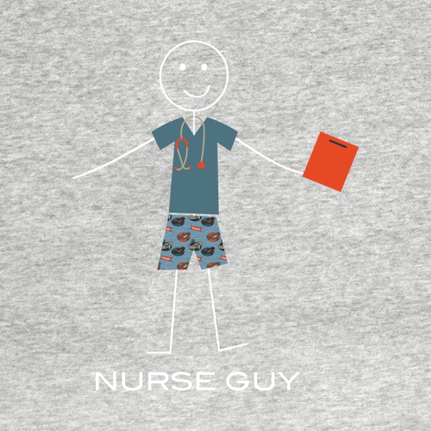 Funny Mens Nurse Guy by whyitsme